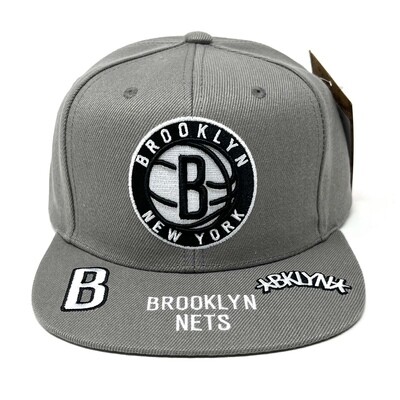 Brooklyn Nets Men’s NBA Front Face Mitchell & Ness Snapback Hat Brooklyn Nets Men’s NBA Front Face Mitchell & Ness Snapback Hat