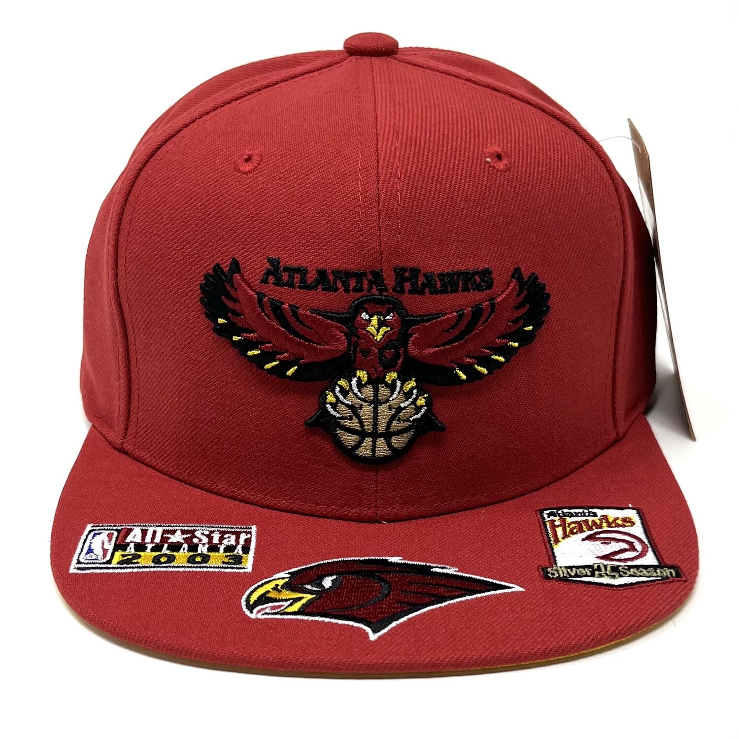 Atlanta Hawks Mitchell & Ness 2.0 Snapback Hat - Heathered Gray