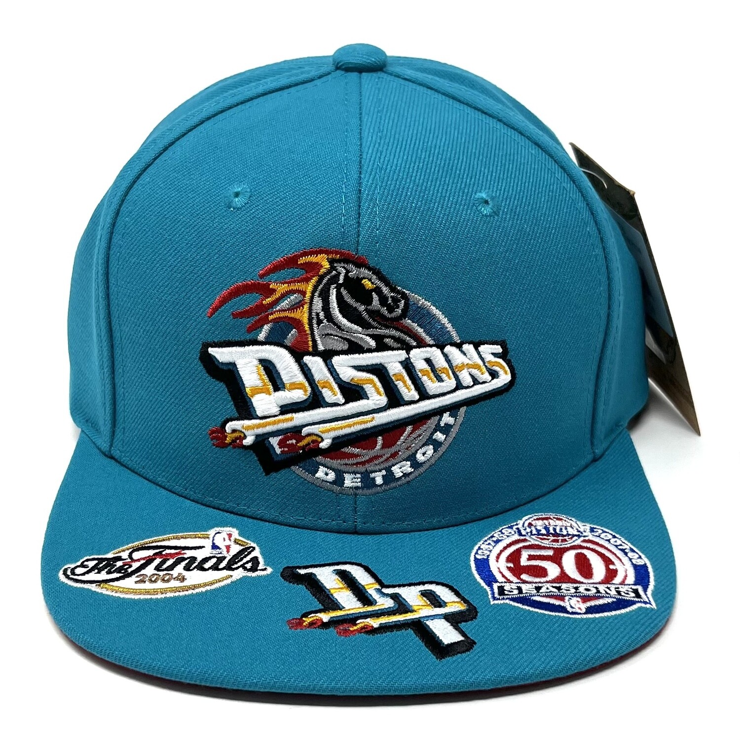 Detroit Pistons Men’s NBA Front Loaded Mitchell & Ness Snapback Hat
