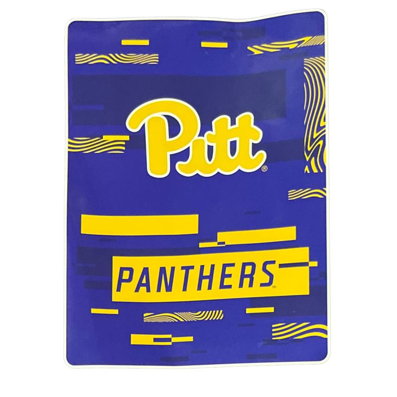 Pitt Panthers 60 Pitt Panthers 60" x 80" Plush Raschel Blanket