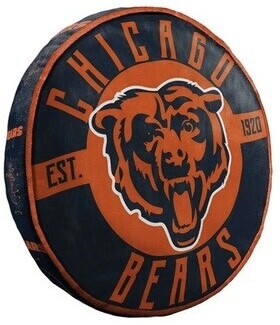 Chicago Bears Super Plush Travel Cloud Pillow