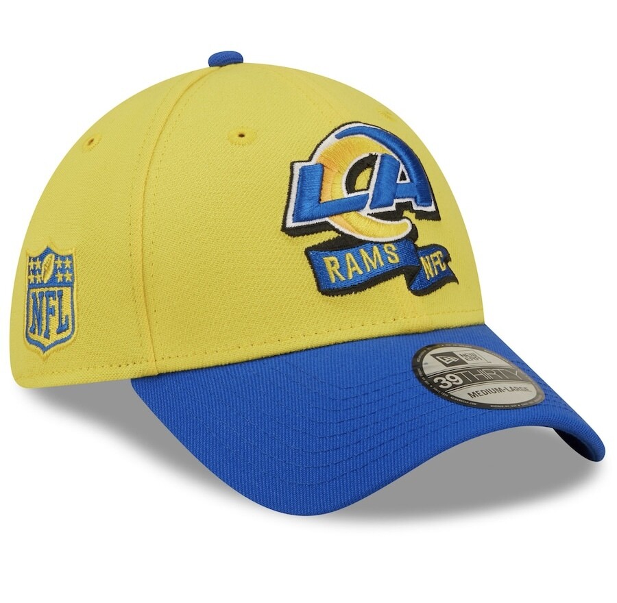 Los Angeles Rams Men’s New Era 39Thirty  Sideline Official Coach Flex Fit Hat