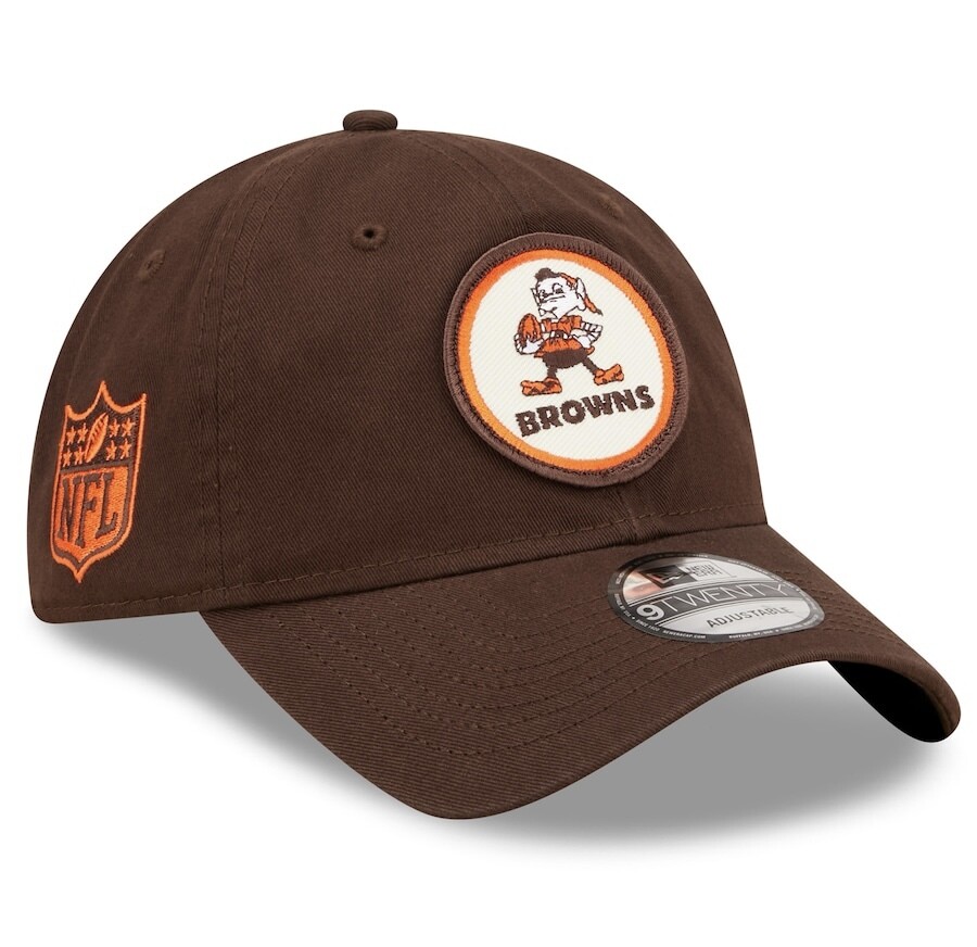 Cleveland Browns Men’s New Era Sideline 9TWENTY Historic Adjustable Hat