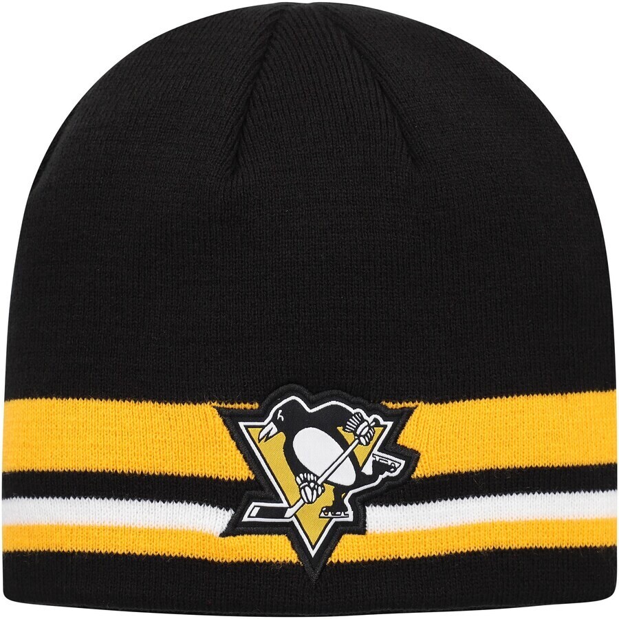 Pittsburgh Penguins Men's Adidas Locker Room Cuffed Knit Hat