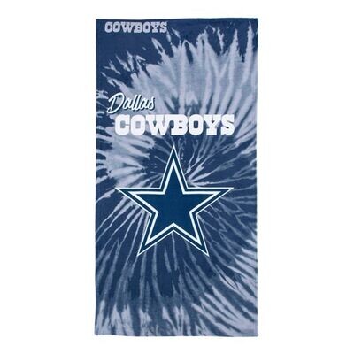 Dallas Cowboys Pyschedelic Beach Towel