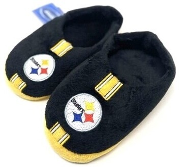 Pittsburgh Steelers Kids Plush Slippers