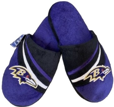 Baltimore Ravens Men's Slippers