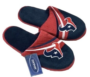 Houston Texans Men's Slippers