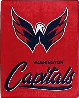 Washington Capitals 50" x 60" Signature Plush Raschel Blanket