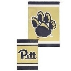 Pitt Panthers Gold 12.5" x 18" Premium 2-Sided Garden Flag