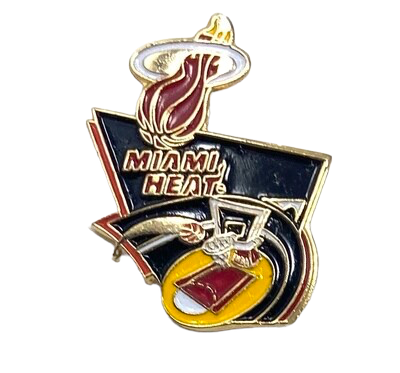 Miami Heat Collector Pins Set of 5
