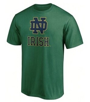 Notre Dame Fighting Irish Men’s Green Fanatics T-Shirt