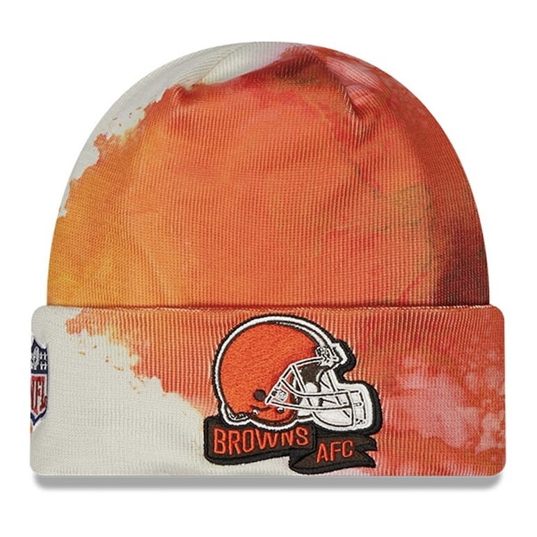 Cleveland Browns Men’s New Era Ink Dye Cuffed Knit Hat