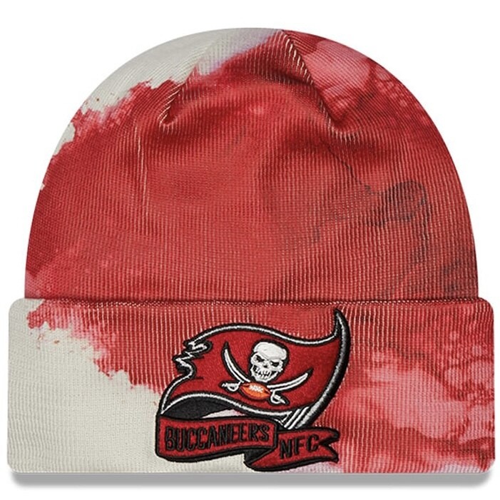 Tampa Bay Buccaneers Men’s New Era Ink Dye Cuffed Knit Hat