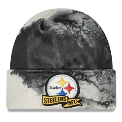 Pittsburgh Steelers Men’s New Era Ink Dye Cuffed Knit Hat