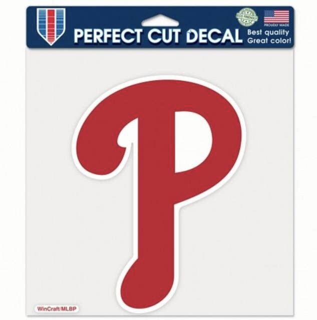 Philadelphia Phillies 8" x 8" Perfect Cut Color Decal