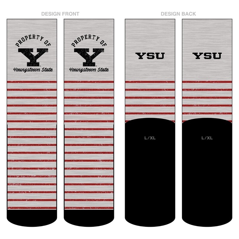 Youngstown State Penguins Unisex Graphic Socks