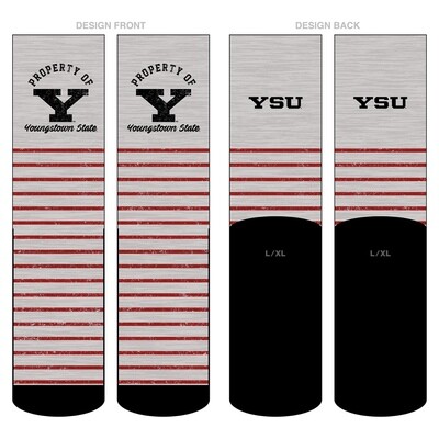 Youngstown State Penguins Unisex Graphic Socks