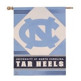 North Carolina Tar Heels 27 North Carolina Tar Heels 27" x 37" Vertical Flag