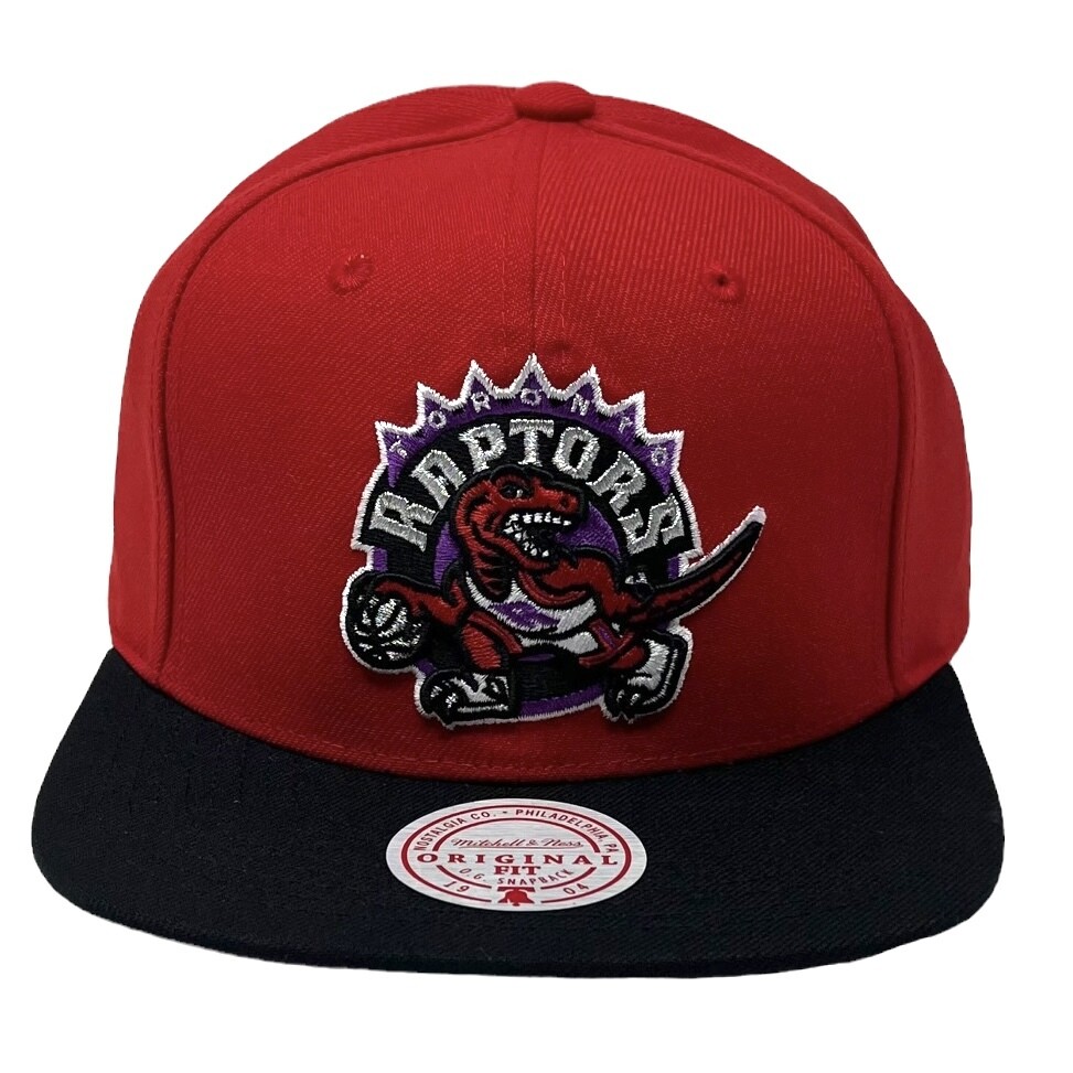 Toronto Raptors Men’s Mitchell & Ness NBA Core Basic Snapback Hat
