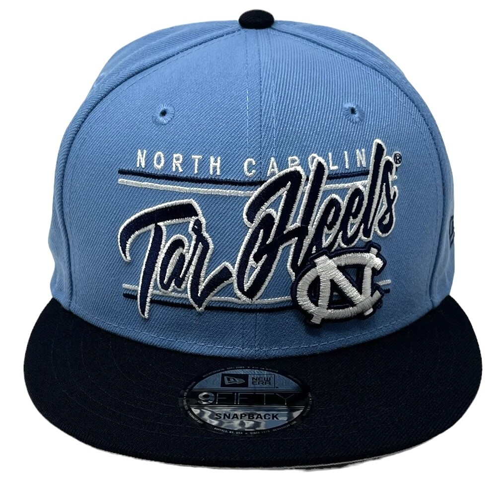 North Carolina Tar Heels Men’s New Era 9Fifty Script Snapback Hat