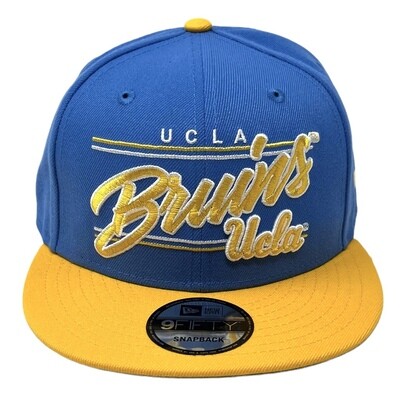 UCLA Bruins Men’s New Era Script Snapback Hat