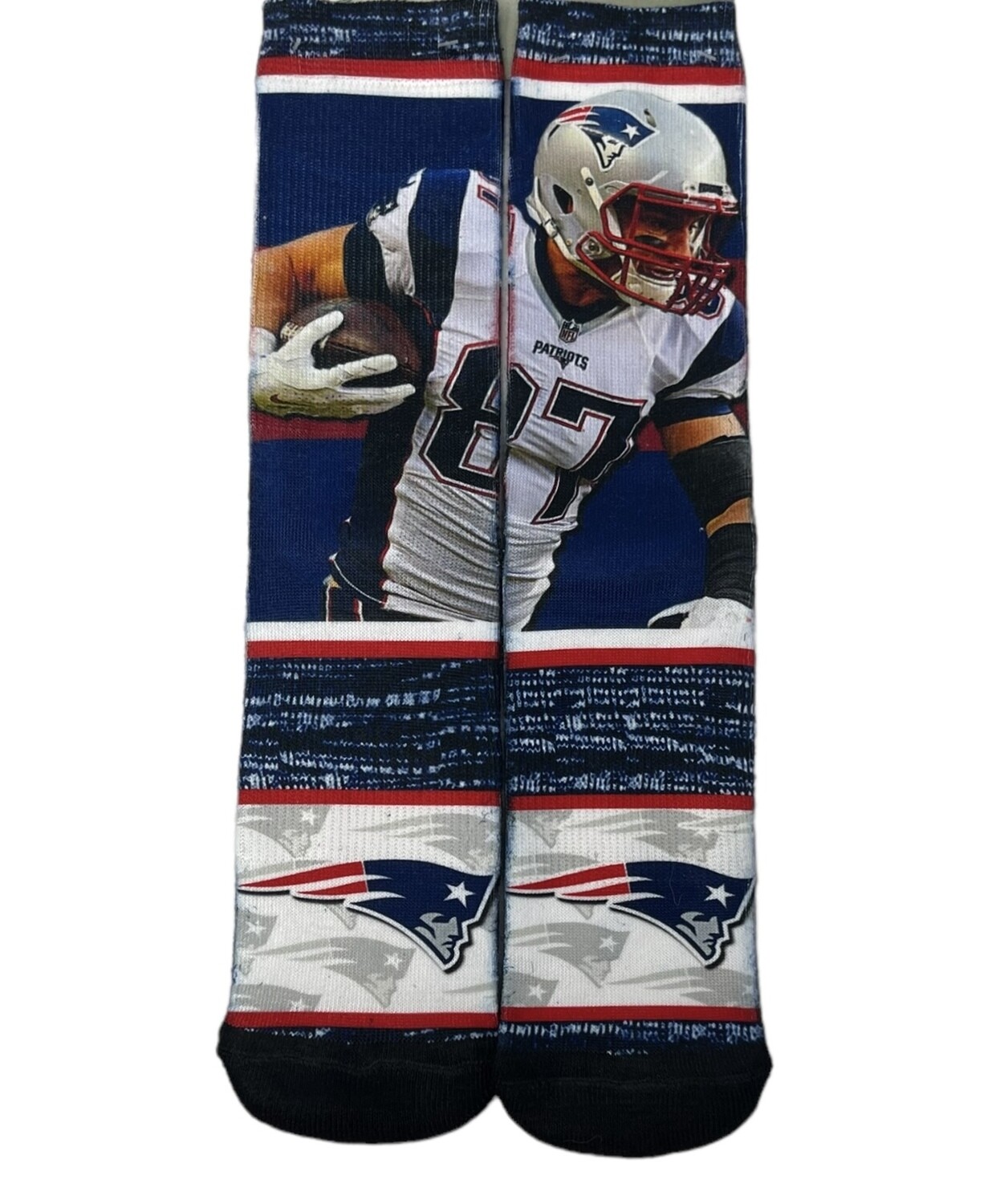 New England Patriots Rob Gronkowski Youth Socks