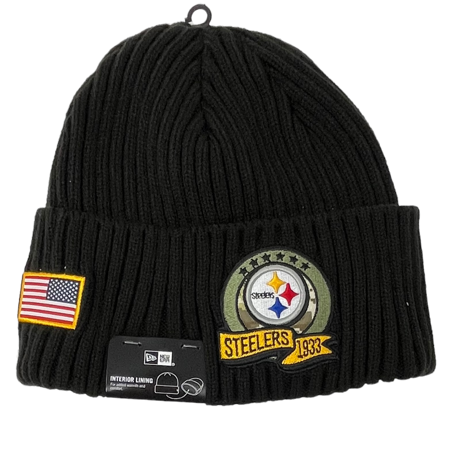 New era hotsell steelers knit hat