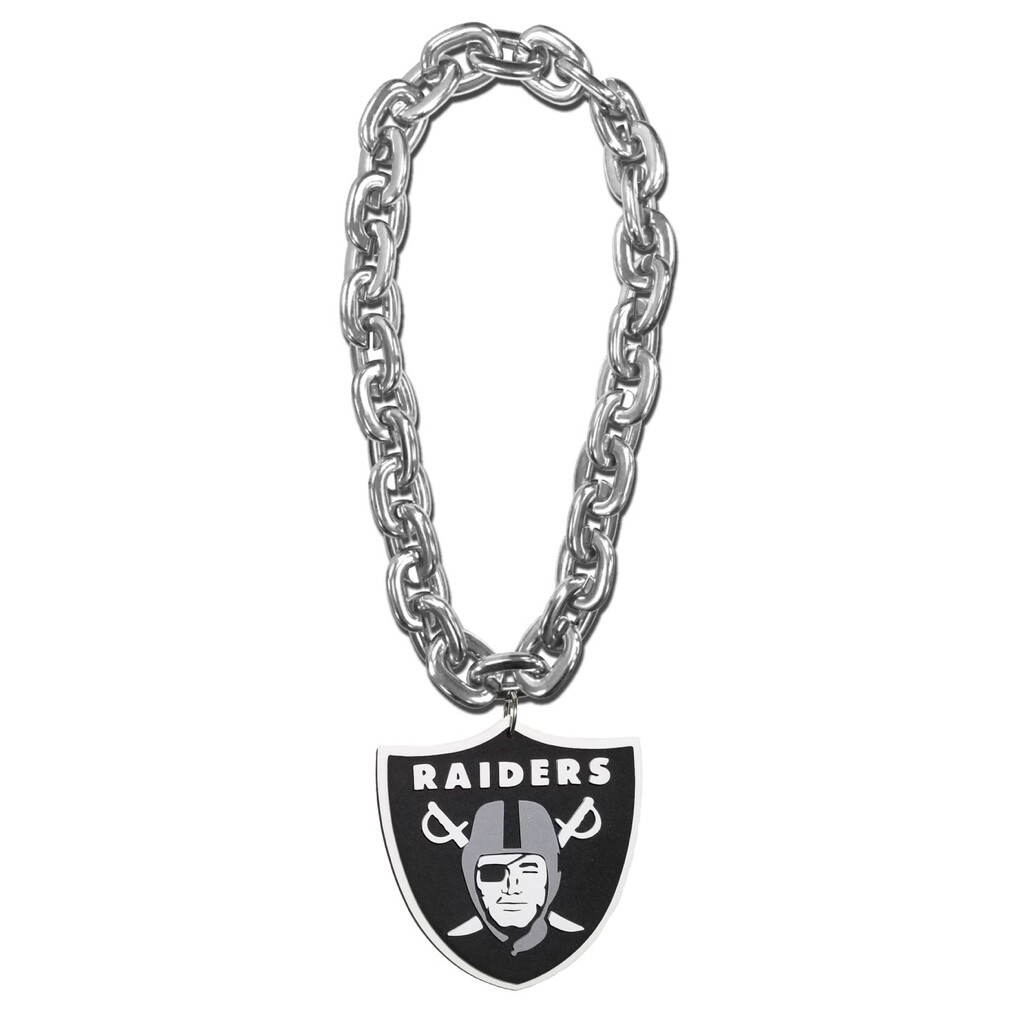 Las Vegas Raiders 10” Fan Chain 3D Foam Necklace