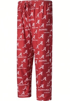 Alabama Crimson Tide Men's Breakthrough Knit Pajama Pants