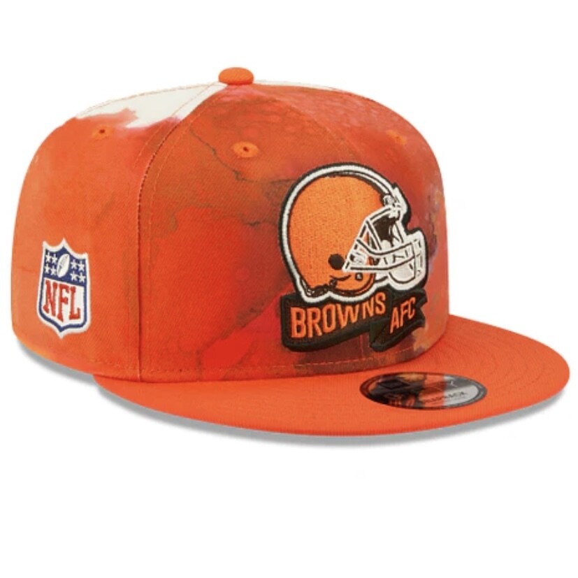 Cleveland Browns Men's Sideline Ink New Era 9Fifty Snapback Hat