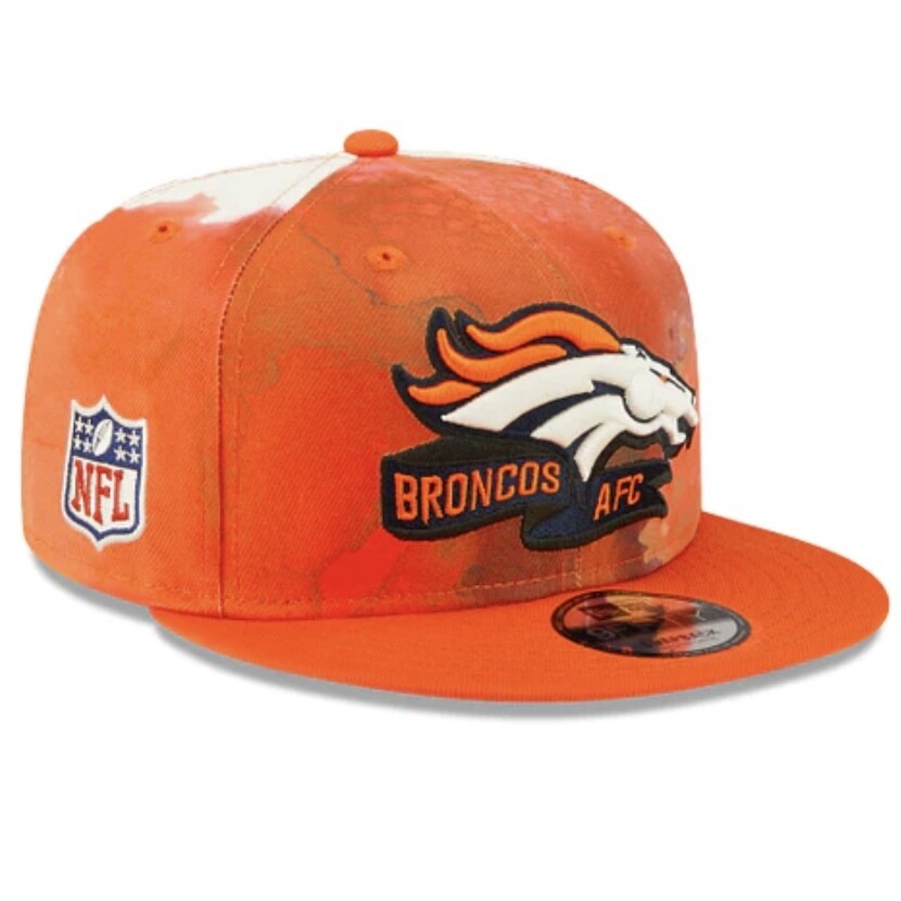 Denver Broncos Men's Sideline Ink New Era 9Fifty Snapback Hat