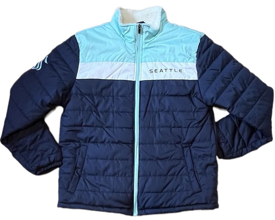 Seattle Kraken Men's Polyfilled Sherpa Jacket