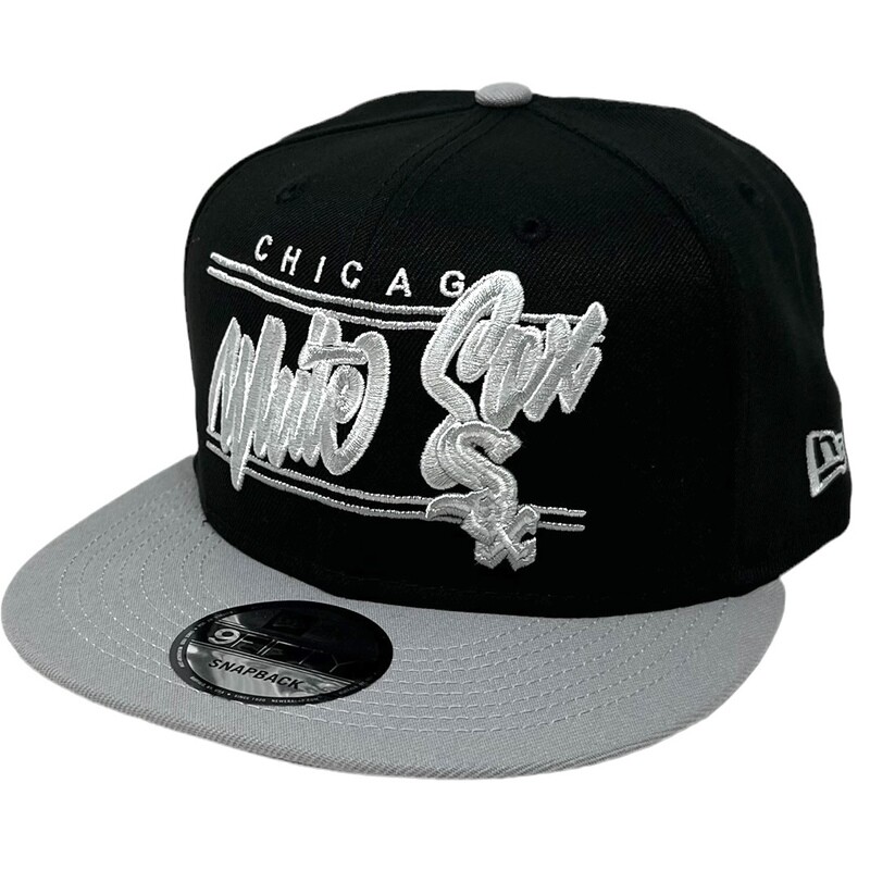 Chicago White Sox Men’s Team Script New Era 9Fifty Snapback Hat