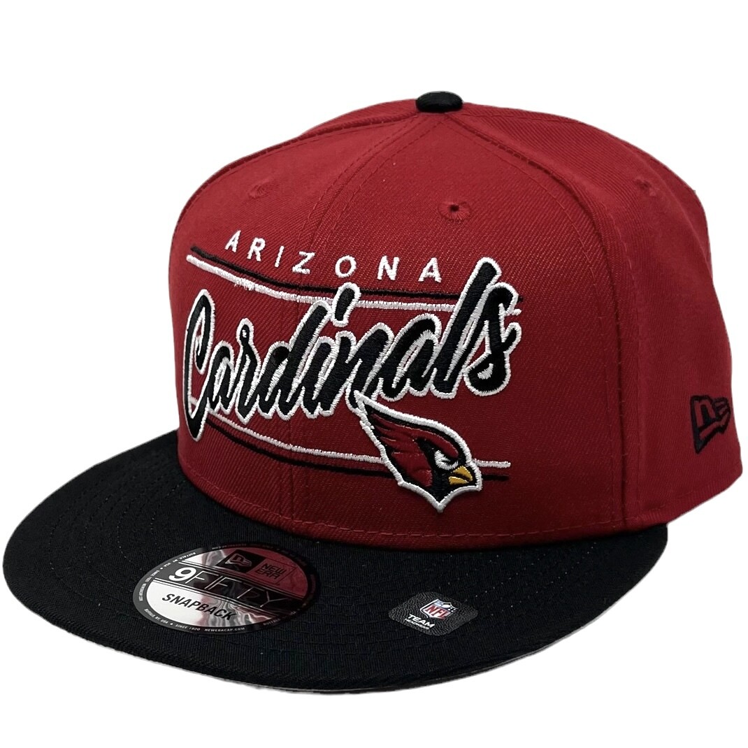 Arizona Cardinals Men’s Team Script New Era 9Fifty Snapback Hat