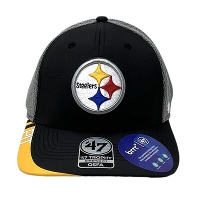 Pittsburgh Steelers Men's 47 Trophy Stretch Fit Hat
