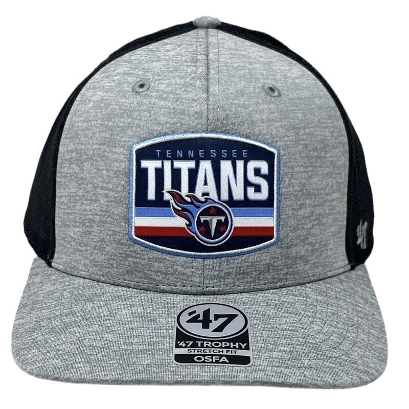 Tennessee Titans Men's 47 Brand Trophy Stretch Fit Hat