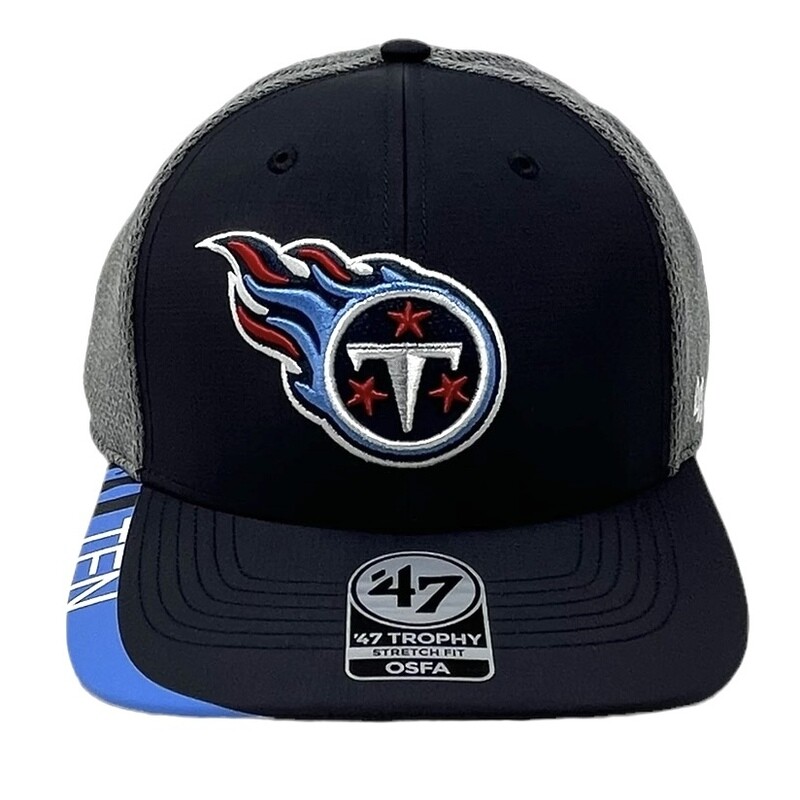 Tennessee Titans Men's 47 Trophy Stretch Fit Hat Tennessee Titans Men's 47 Trophy Stretch Fit Hat