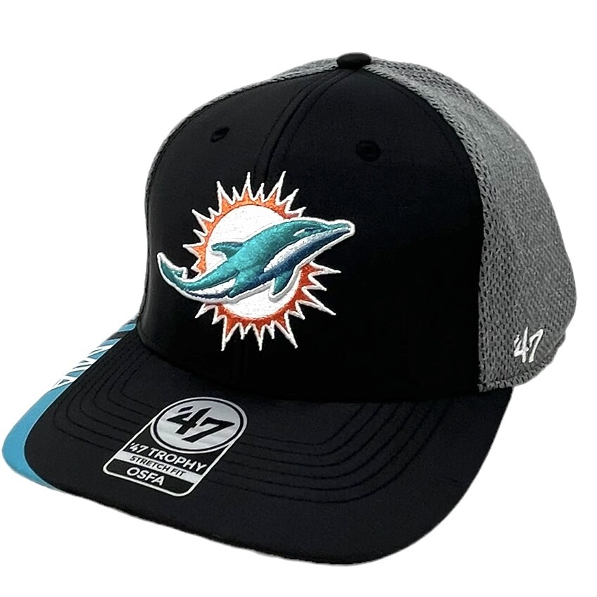 Miami Dolphins Men's 47 Trophy Stretch Fit Hat