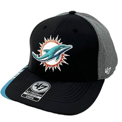 Miami Dolphins Men's 47 Trophy Stretch Fit Hat Miami Dolphins Men's 47 Trophy Stretch Fit Hat