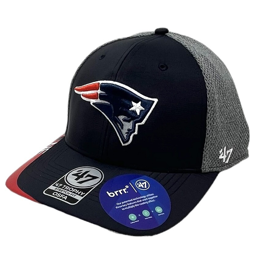 New England Patriots Men's 47 Trophy Stretch Fit Hat