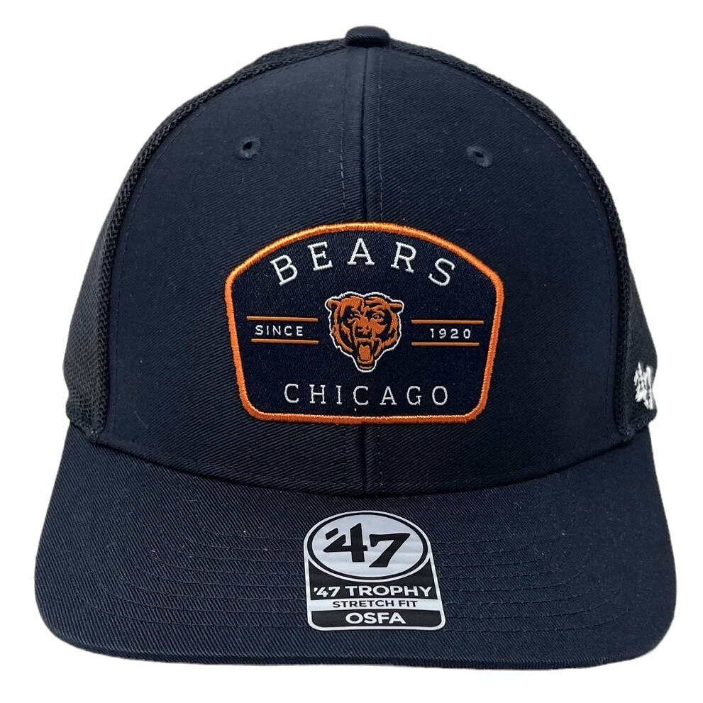 Chicago Bears Men's 47 Trophy Stretch Fit Hat