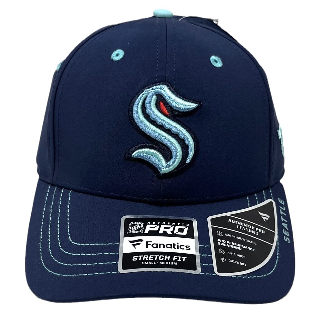 Seattle Kraken Men’s Fanatics Stretch Fit Hat