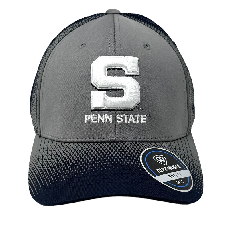 Penn State Nittany Lions Men's One Fit Top of the World Adjustable Hat