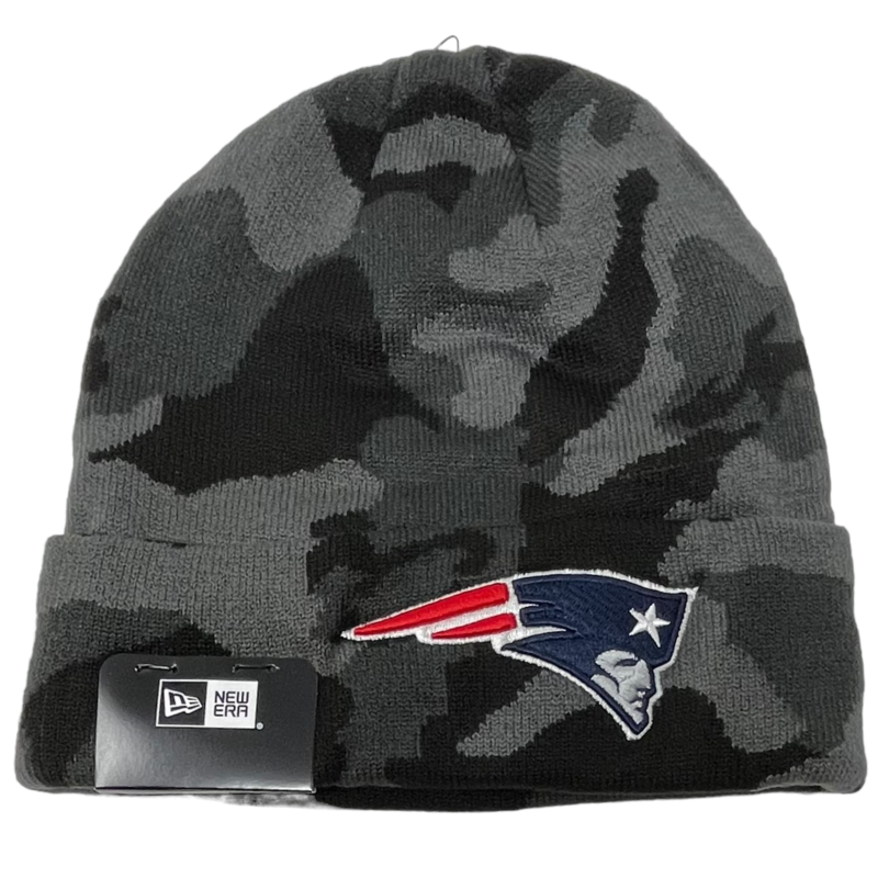 New England Patriots Men’s Camo New Era Cuffed Knit Hat