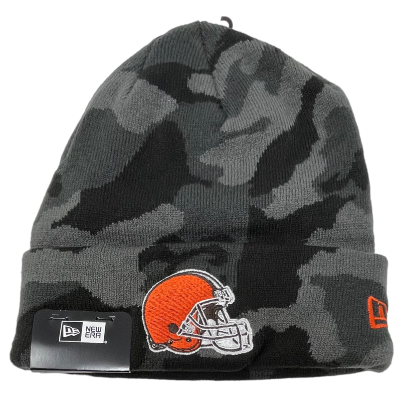 Cleveland Browns Men’s Camo New Era Cuffed Knit Hat