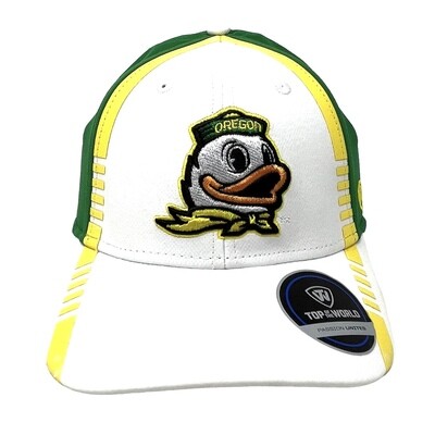 Oregon Ducks Men's Top of the World Adjustable Hat