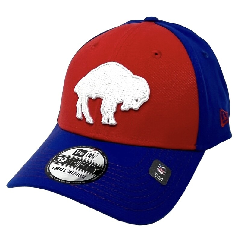 Buffalo Bills Retro Men's Classic New Era 39Thirty Flex Fit Hat Buffalo Bills Retro Men's Classic New Era 39Thirty Flex Fit Hat