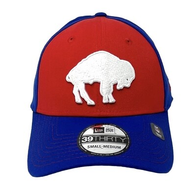 Buffalo Bills Retro Men's Classic New Era 39Thirty Flex Fit Hat