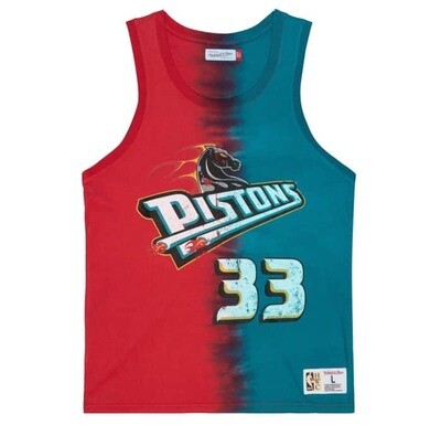 Detroit Pistons Grant Hill Men’s NBA Tie Dye Tank Top